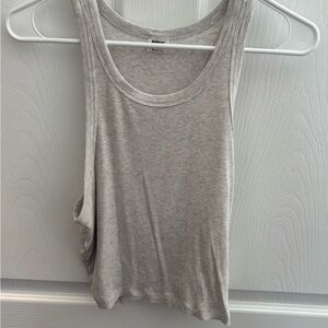 Sunday Best heather grey women’s tank top